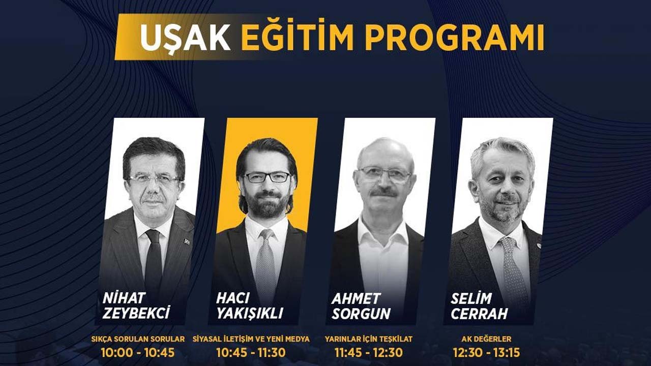 AK Parti Teşkilat Akademisi bu defa Uşak’ta toplanıyor