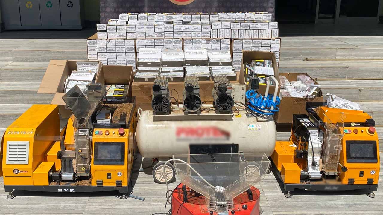 Uşak’ta kaçak sigara operasyonu, 77 bin makaron ele geçirildi