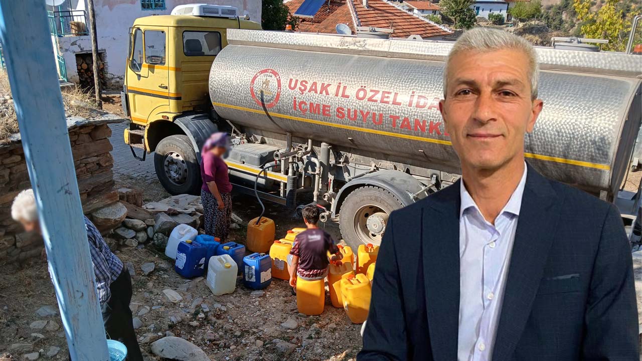Eşme Dereli Köyü muhtarı hizmet alamıyorum diyerek istifa etti