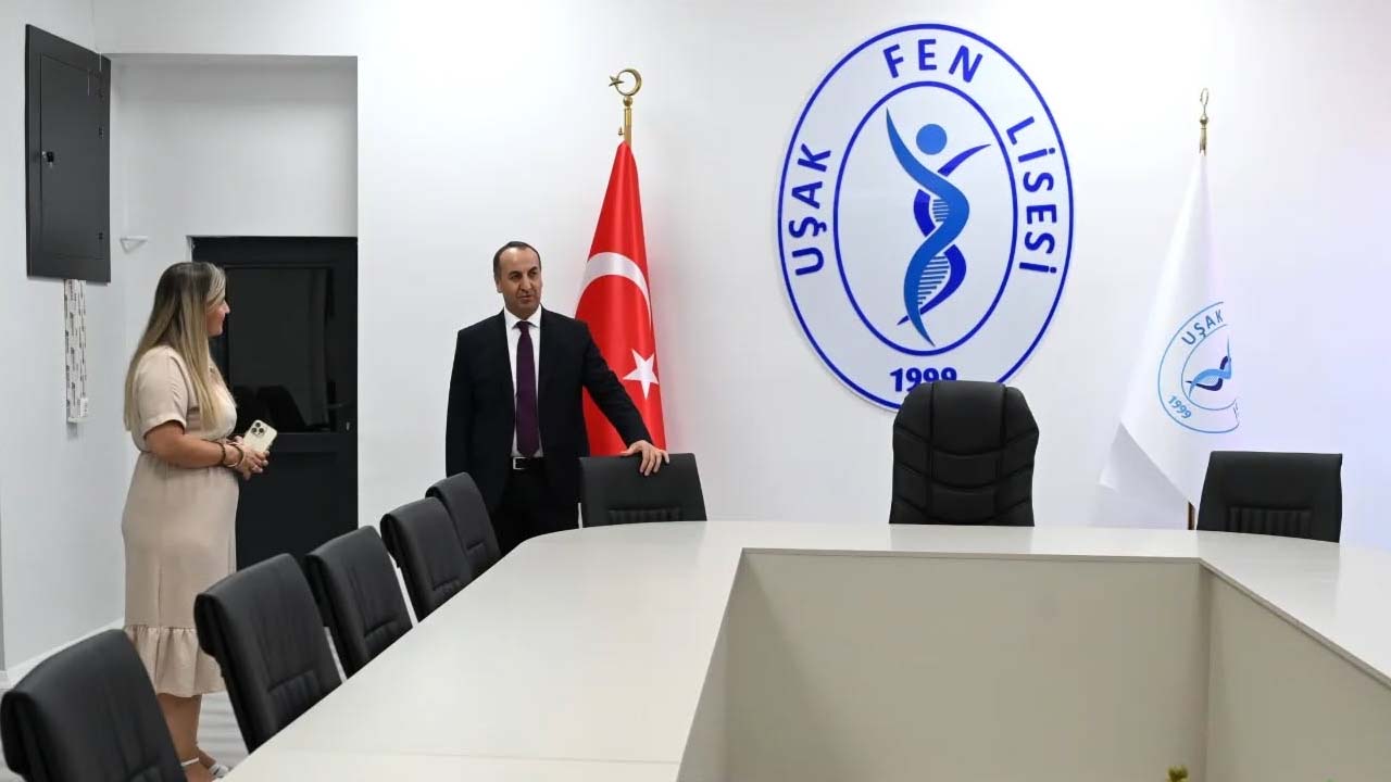 Uşak Fen Lisesi yeni eğitim yılına güçlü ve modern bir başlangıç yapıyor
