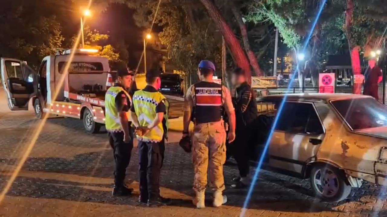 Uşak’ta 3 günde 47 araç trafikten men edildi
