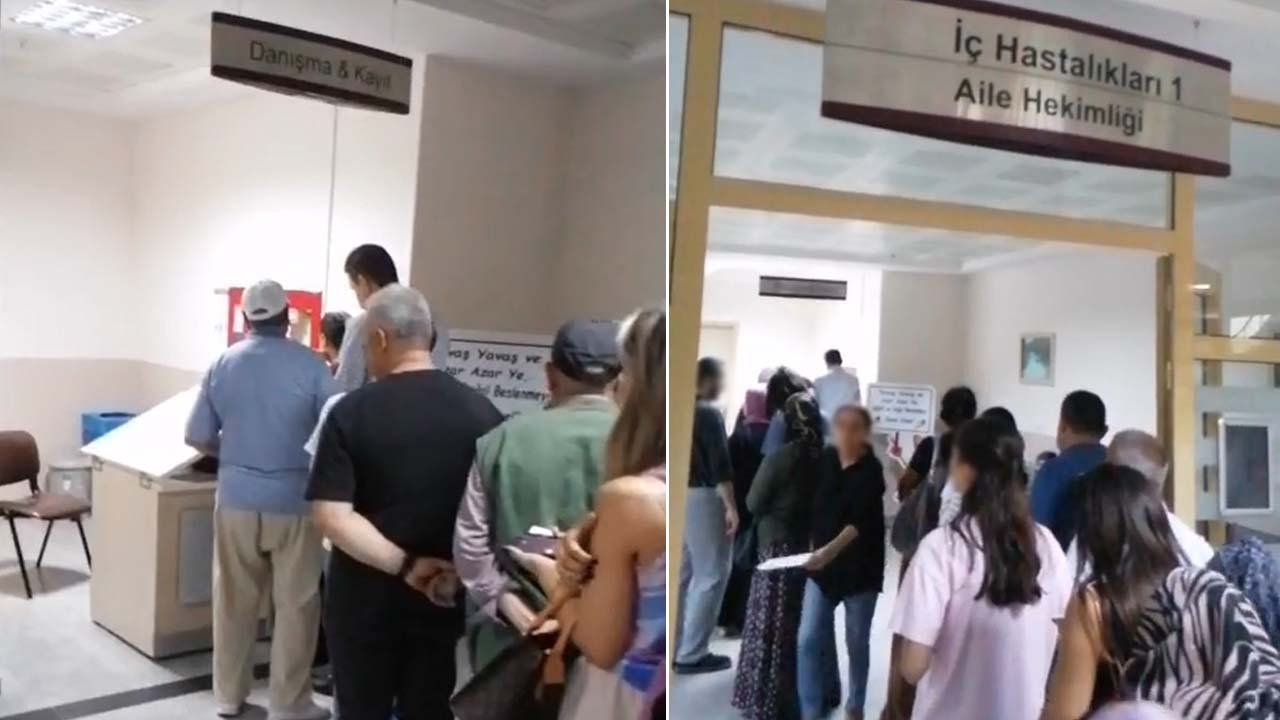 Uşak’ta randevu çilesi hastaya isyan ettirdi