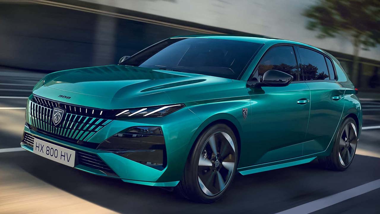 Peugeot E-308 makyajlandı daha uzun menzil, daha hızlı ivmelenme