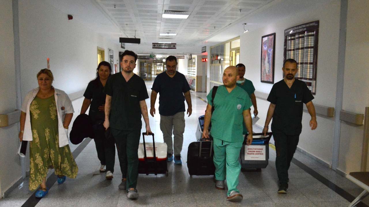 Uşak’ta 68 yaşındaki hastanın organları üç kişiye hayat verdi