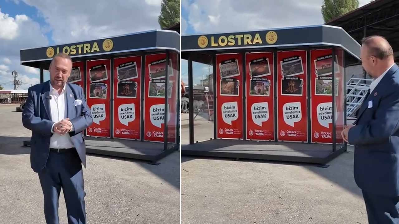 Uşak Belediyesinden esnafa destek “Lostra Durakları” vatandaşın hizmetinde