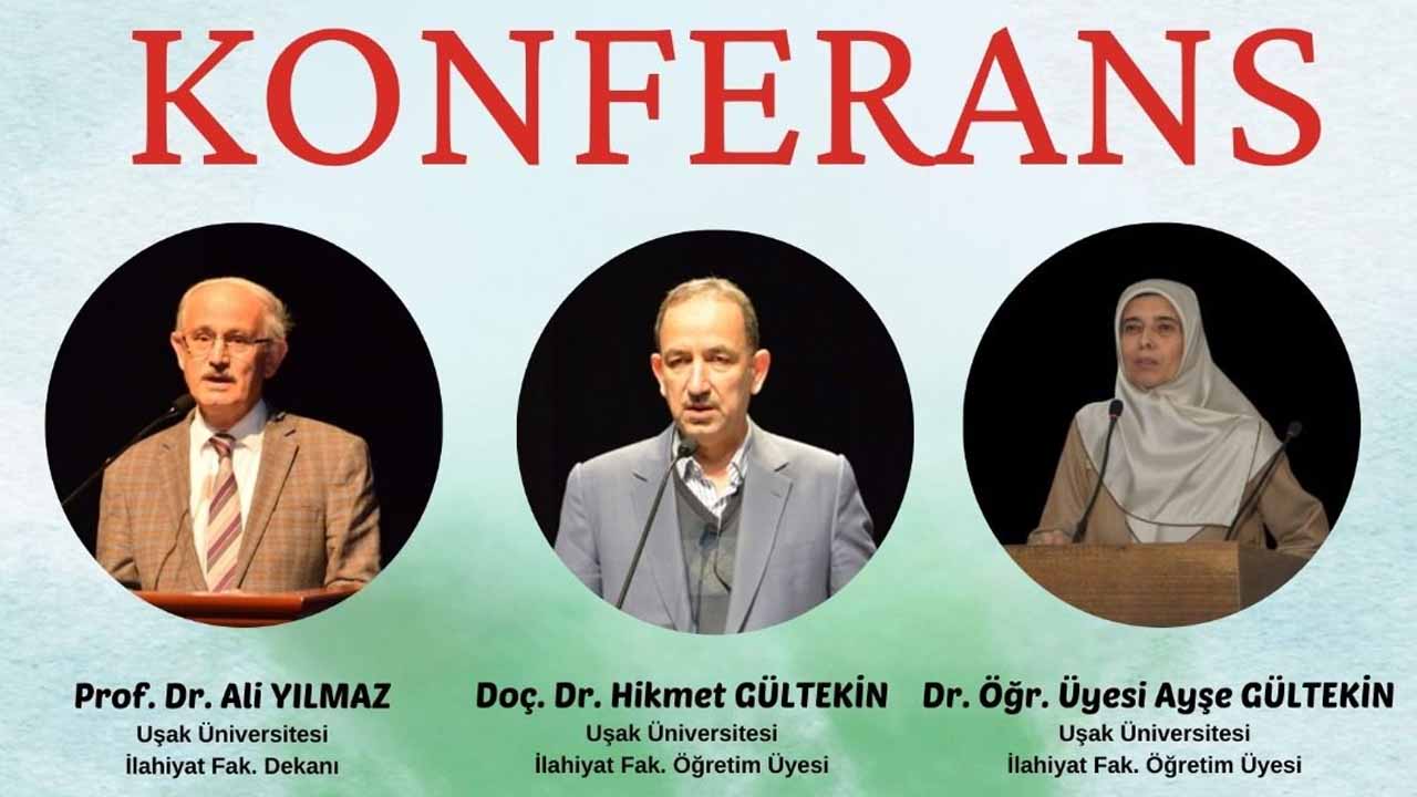 Uşak’ta Mevlid-i Nebi Haftası’nda “Peygamberimiz ve Aile Ahlakı” konferansı
