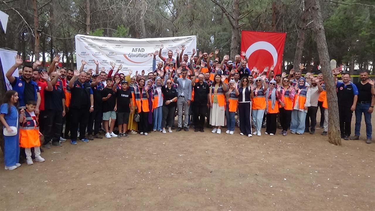 Uşak’ta AFAD gönüllüleri Huzurpark’ta buluştu