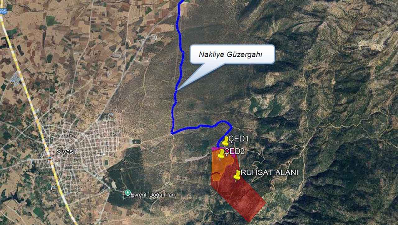 Sivaslı’da mermer ocağı projesine veto! ÇED süreci iptal edildi