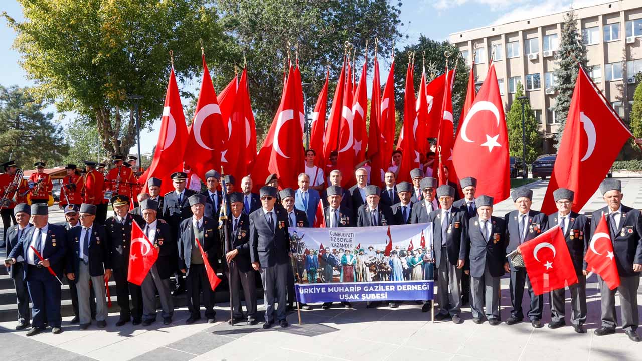 Gaziler ve Şehit Aileleri Uşak’ta tek yürek oldu