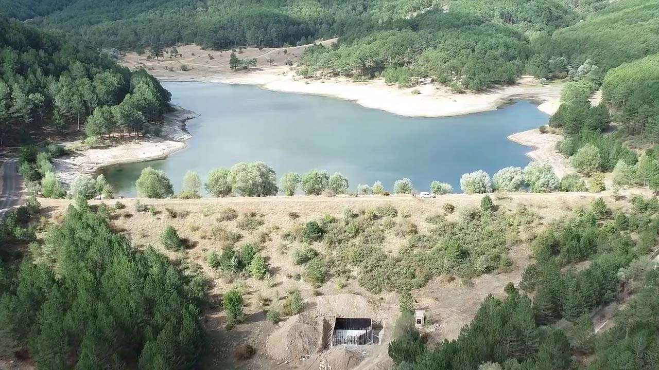 Baltalı Göleti'nden su aktarılmaya başlandı