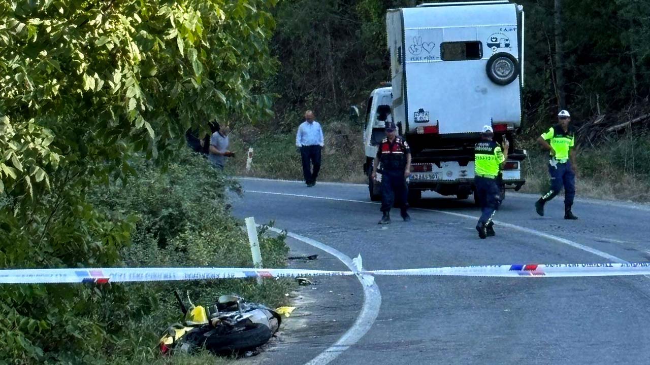 Gediz'de polis memuru Samet Ter motosiklet kazasında öldü