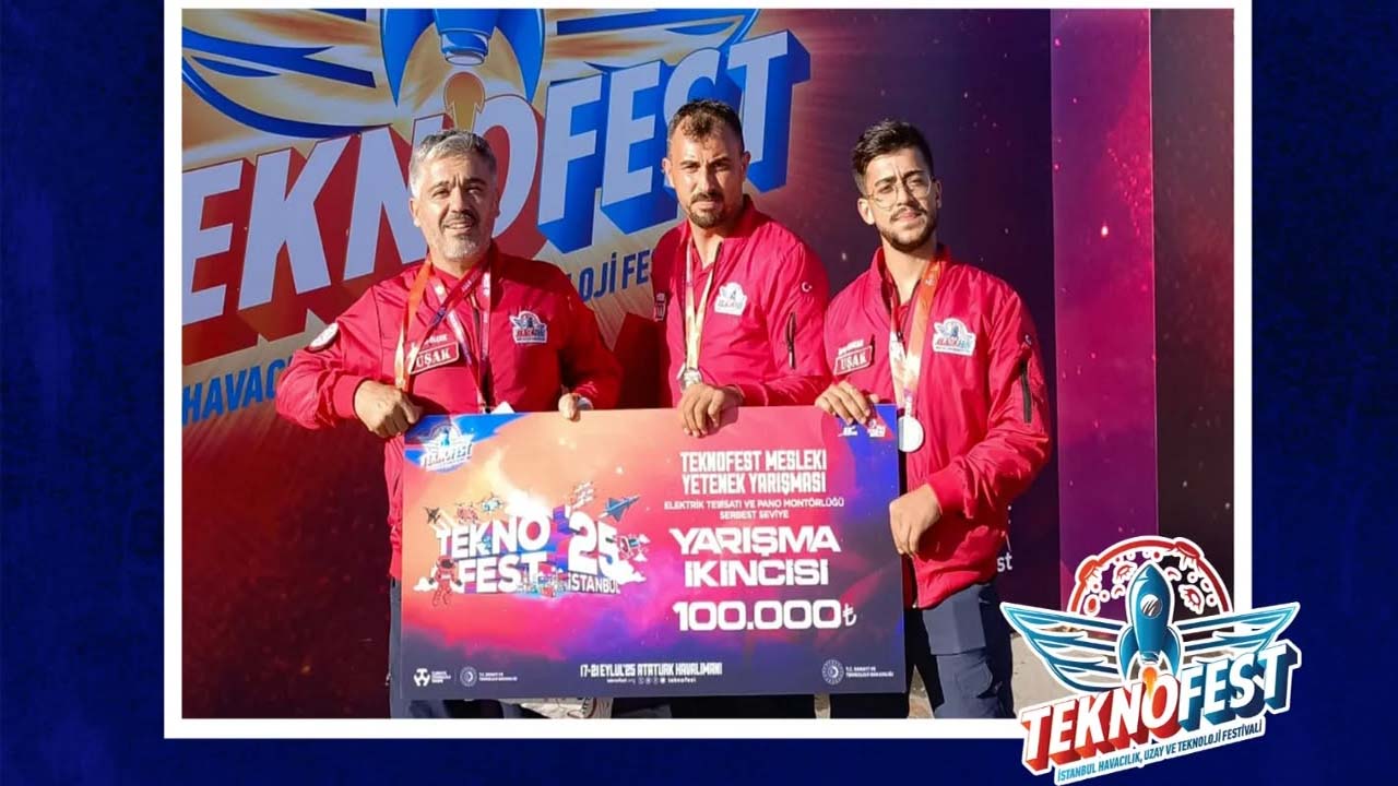 TEKNOFEST 2025’te Uşak rüzgârı, Türkiye 2.liği geldi