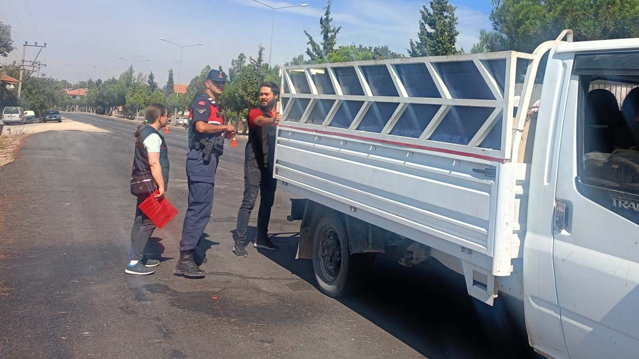 Uşak’ta şap hastalığına karşı geçiş noktalarında denetimler artırıldı