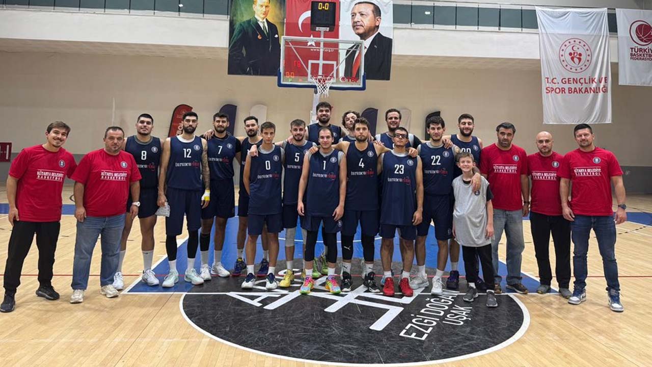 Uşakspor Basketbol, ilk hazırlık maçında Kütahya’dan eli boş döndü