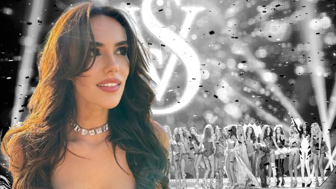 Uşaklı Özgü Kaya Victoria’s Secret podyumunda