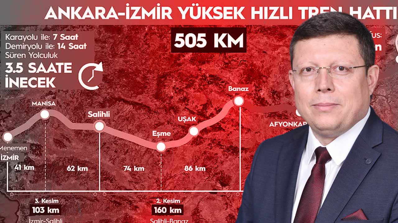 Uşak YHT ağına dahil oluyor Köroğlu Tüneli’nde ışık göründü