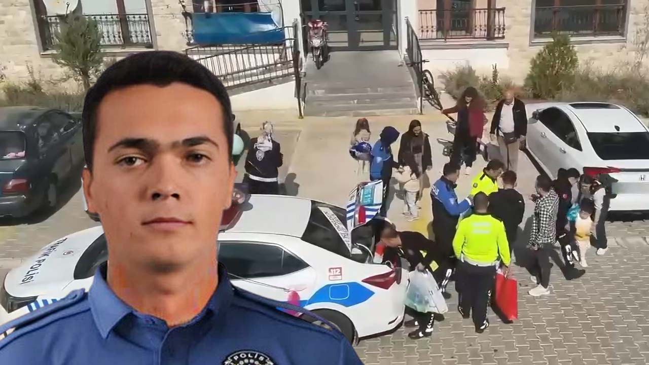Uşak Emniyeti’nden şehit kızına anlamlı jest: “O küçük yürek, bize emanet”