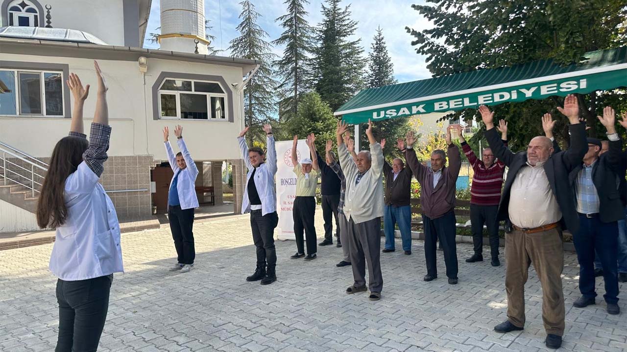 Uşak’ta "Sağlıklı Hayat Akademisi " camide vatandaşla buluştu