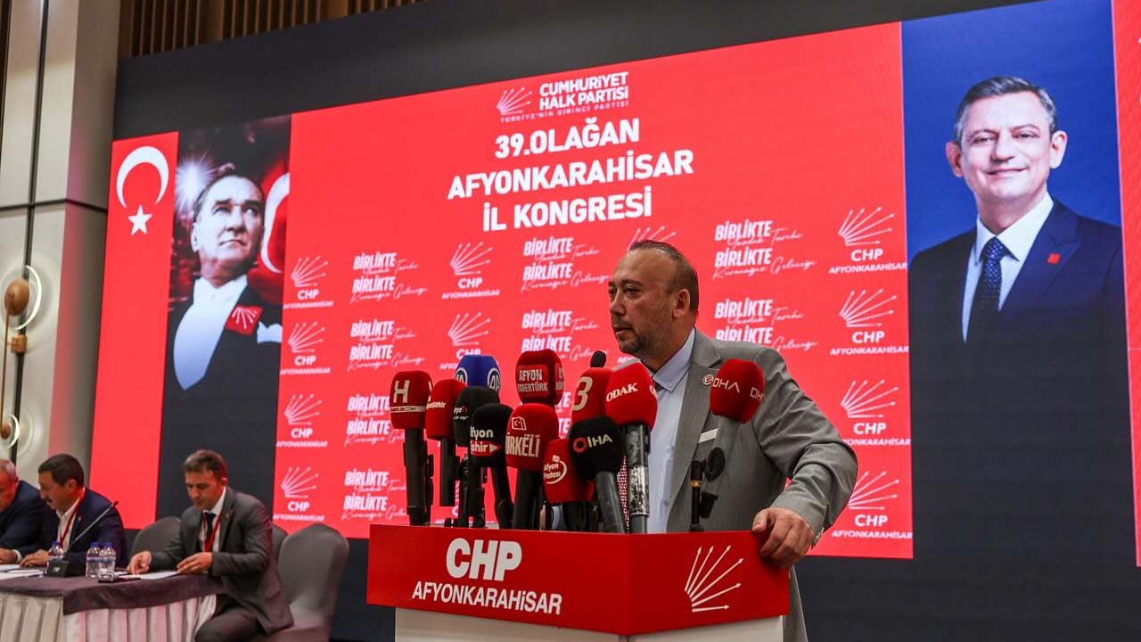 Başkan Yalım’dan CHP'nin Afyonkarahisar İl Kongresi açıklaması