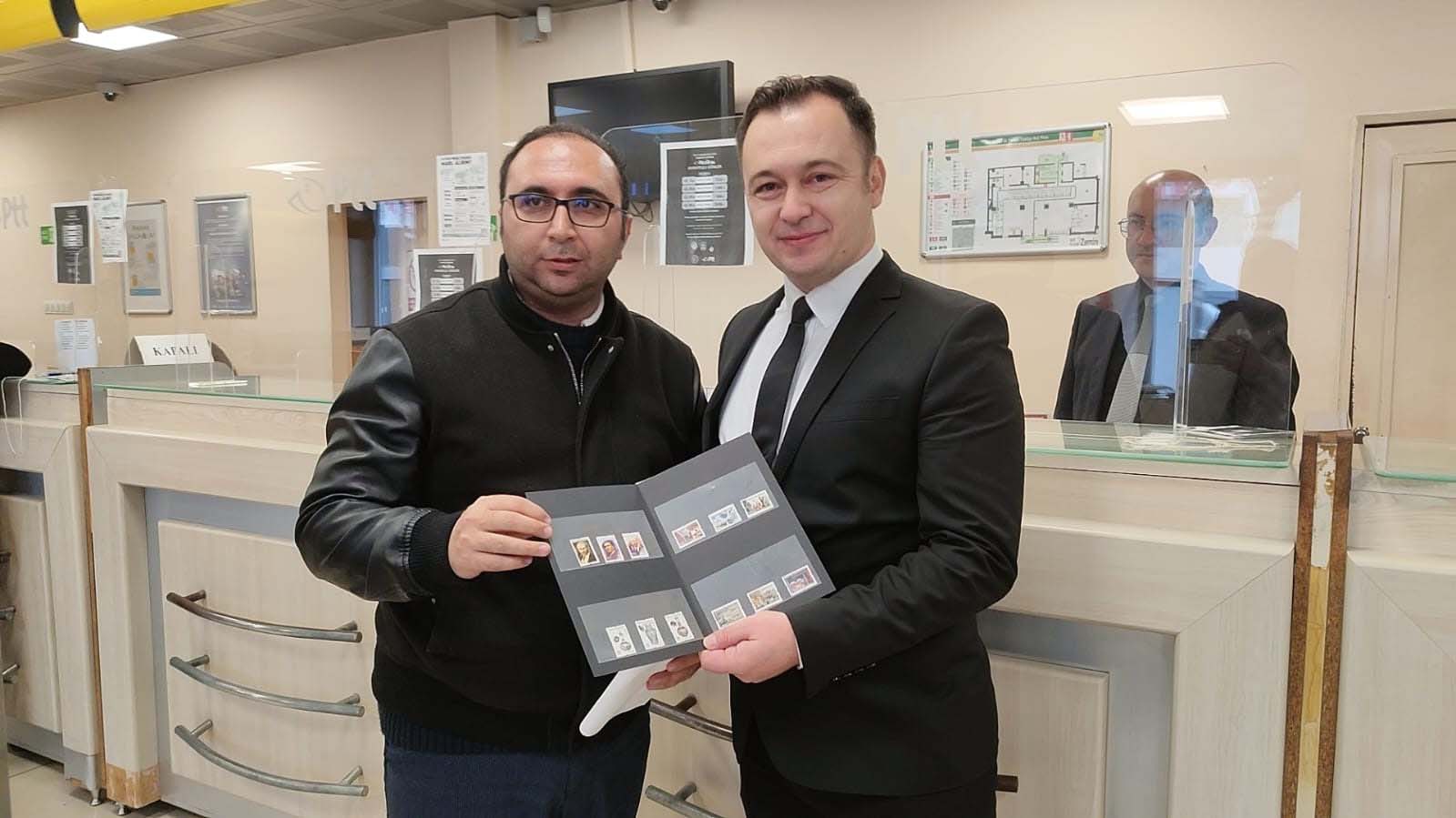 Uşak PTT’den 185. Yıl Onuruna Özel Hediye Takdimi
