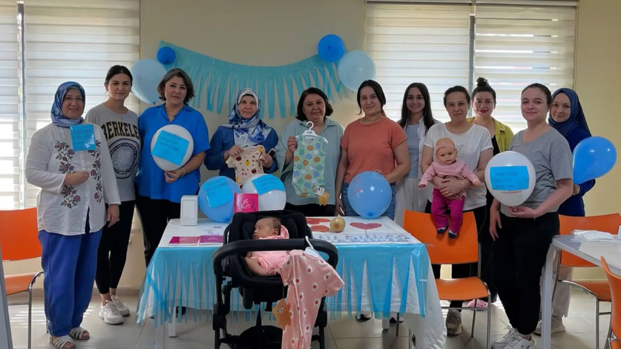 Uşak İl Sağlık Müdürlüğü’nden Gebelere Özel Normal Doğum ve Emzirme Eğitimi