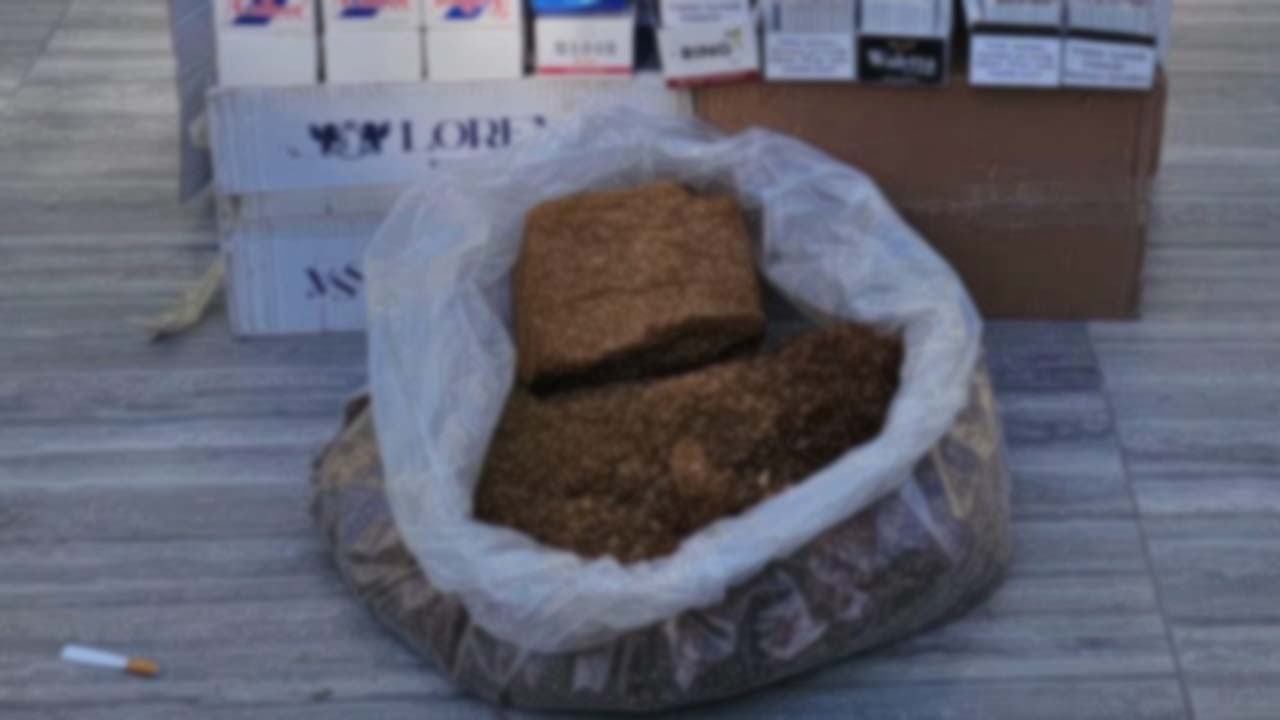 Uşak’ta Kaçak Tütün Baskını Binlerce Makaron Ele Geçirildi