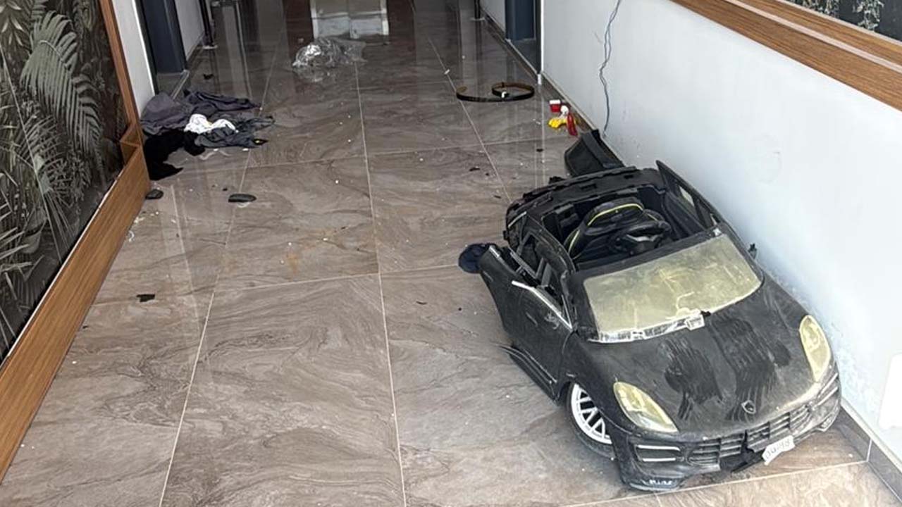 Uşak'ta binanın 6. katından düşen temizlik işçisi öldü