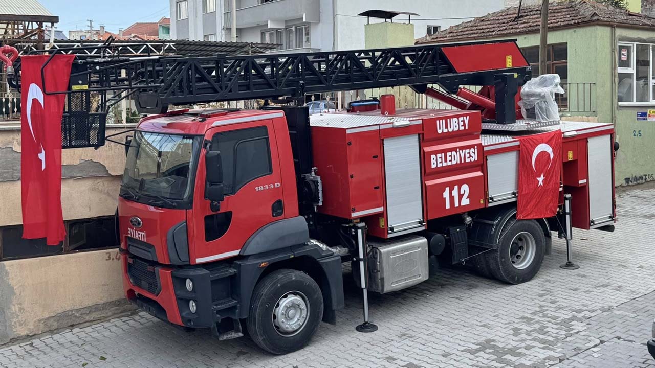 Başkan Koçlu Müjdeyi Verdi Ulubey'in İtfaiye Gücü Arttı