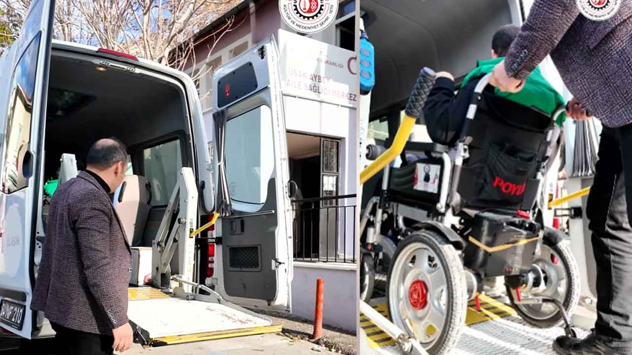 Uşak Belediyesi’nden Özel Gereksinimlilere Büyük Destek