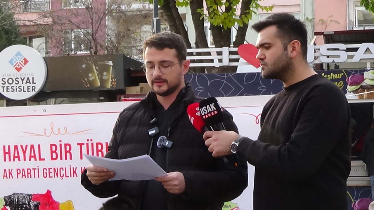 AK Parti Uşak Gençlik Kolları Başkanı İsmet Özkan: “Bir Çocuğun Gözyaşının Coğrafyası Olmaz”