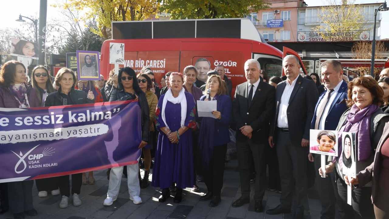 25 Kasım’da Uşak’tan Güçlü Mesaj: “Hiçbir Kadının Çığlığı Kaybolmayacak”