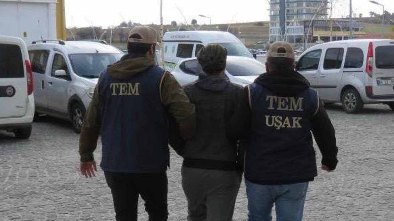Uşak’taki DEAŞ operasyonunda 1 şüpheli yakalandı