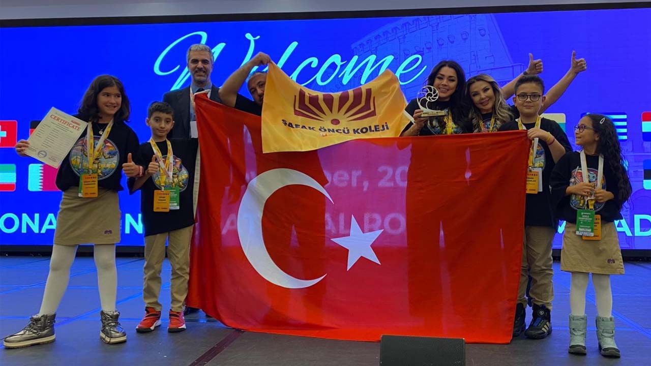 Roma’daki Robot Şampiyonasında Uşak’a Dünya Birinciliği