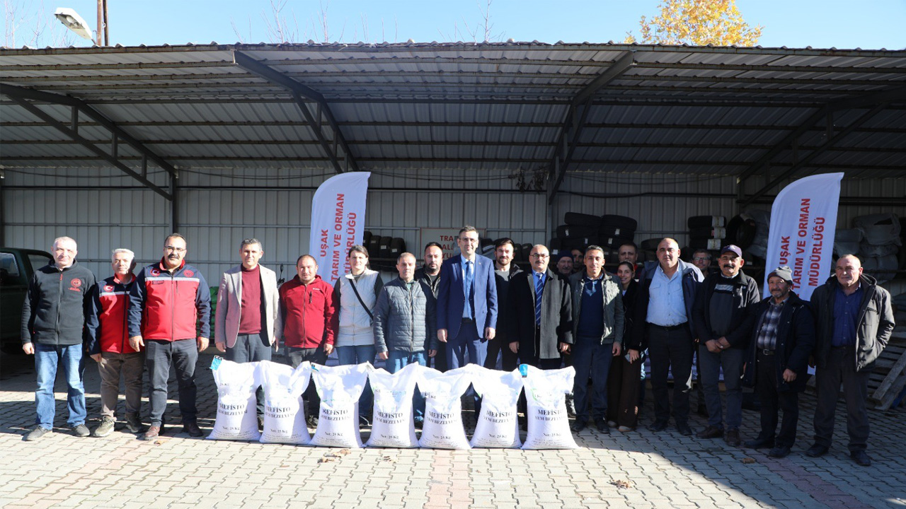 Uşak’ta Güçlü Tohum Desteği