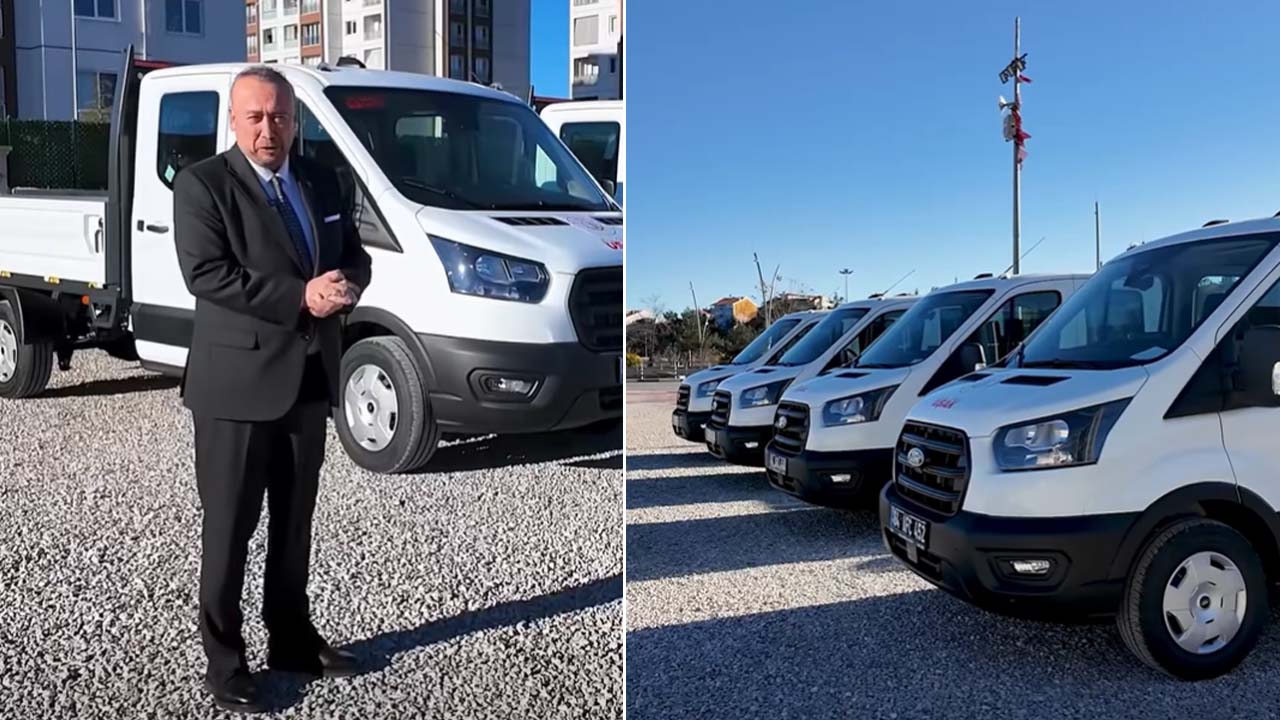 Uşak Belediyesi Araç Filosunu Güçlendiriyor, 4 Yeni Hizmet Aracı