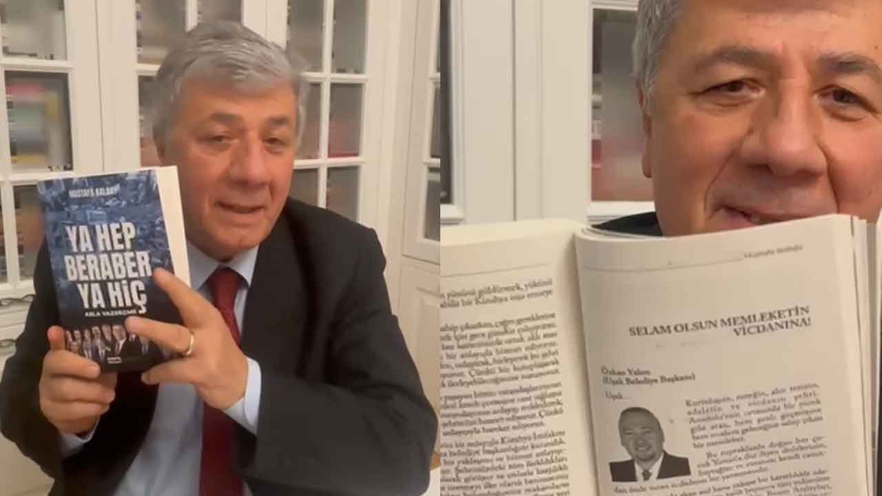 Mustafa Balbay’dan Uşak Belediye Başkanı Özkan Yalım’a Anlamlı Kitap Mesajı