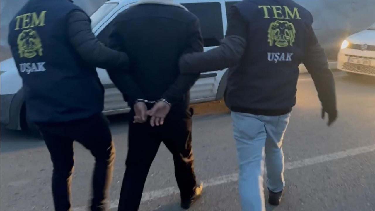 Uşak’ta DAEŞ Şüphelisi Yakalandı
