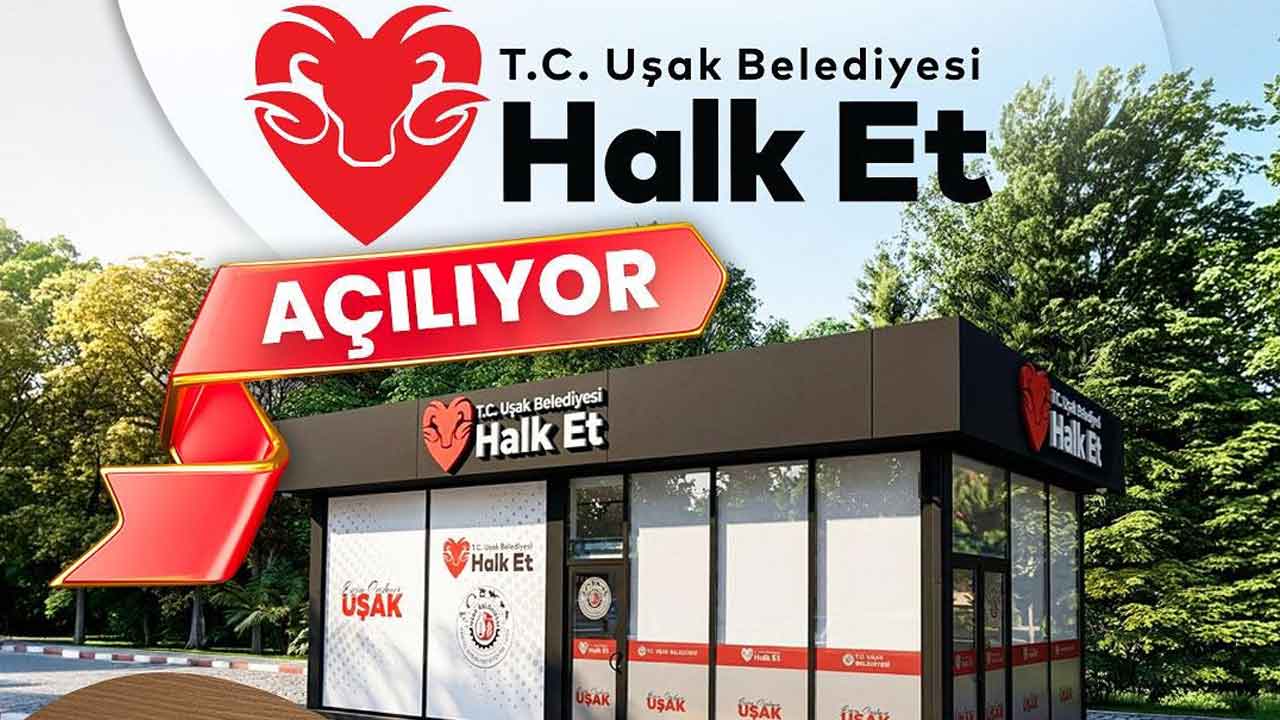 Uşak’ta Halk Et Dönemi Başlıyor: Uygun Fiyatlı Et Vatandaşla Buluşuyor