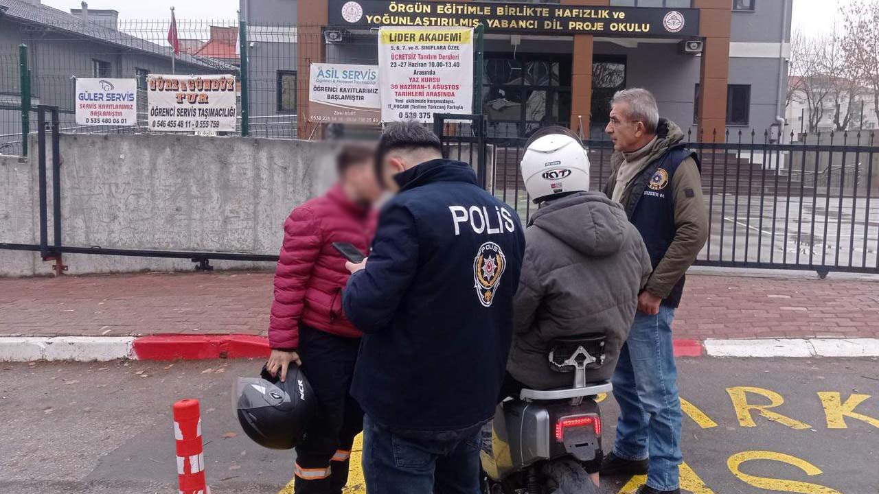 Uşak Emniyet Müdürlüğü’nden Okul Çevrelerinde Güvenlik Denetimi