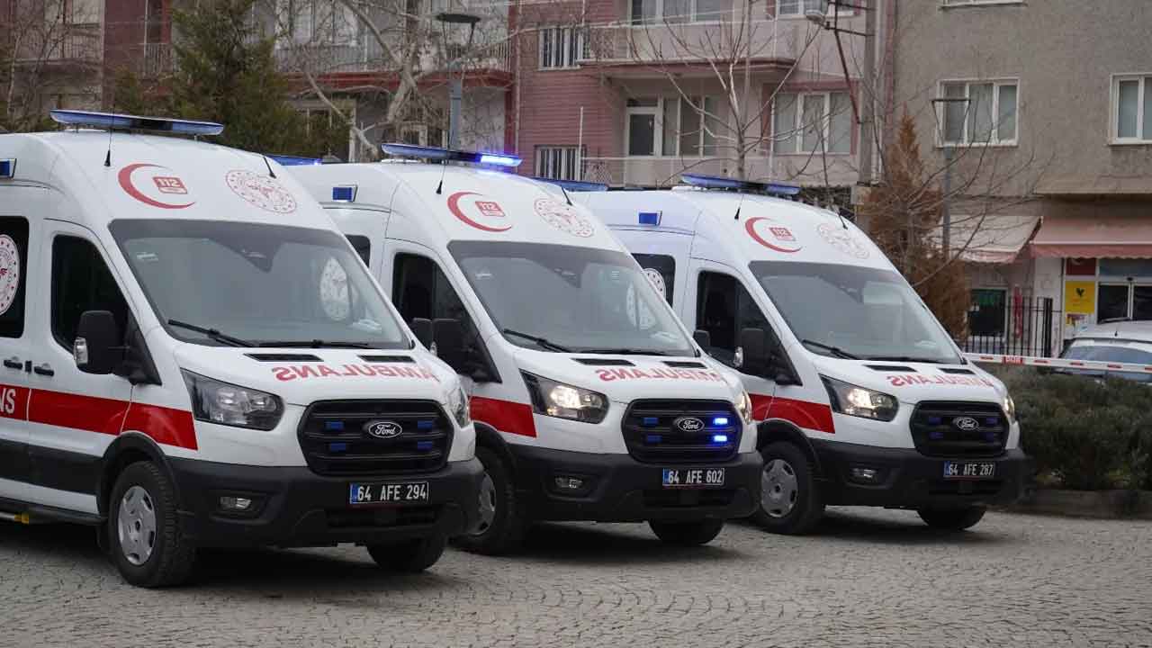 Sağlık Bakanlığı’ndan Uşak’a Ambulans Takviyesi