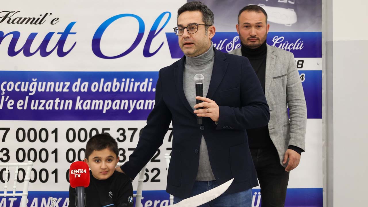 Uşak’ta Umut Gecesi Kamil İçin Kalpler Tek Yürek Oldu