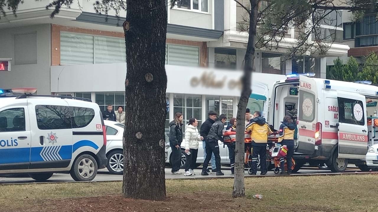 Uşak’ta 8. kattan düşen bir kişi ağır yaralandı