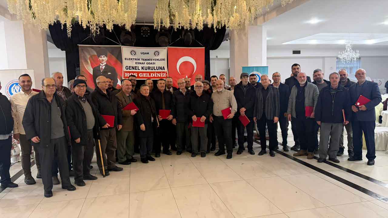 Uşak Elektrik Teknisyenleri Oda Yönetimine Devam Dedi