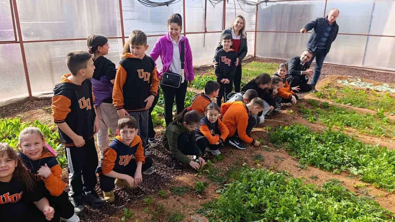 Dikilitaş İlkokulunda Çiftlik Heyecanı