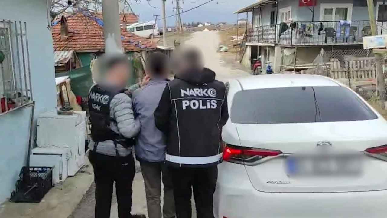 Uşak’ta Uyuşturucu Operasyonu: 9 Şüpheli Yakalandı