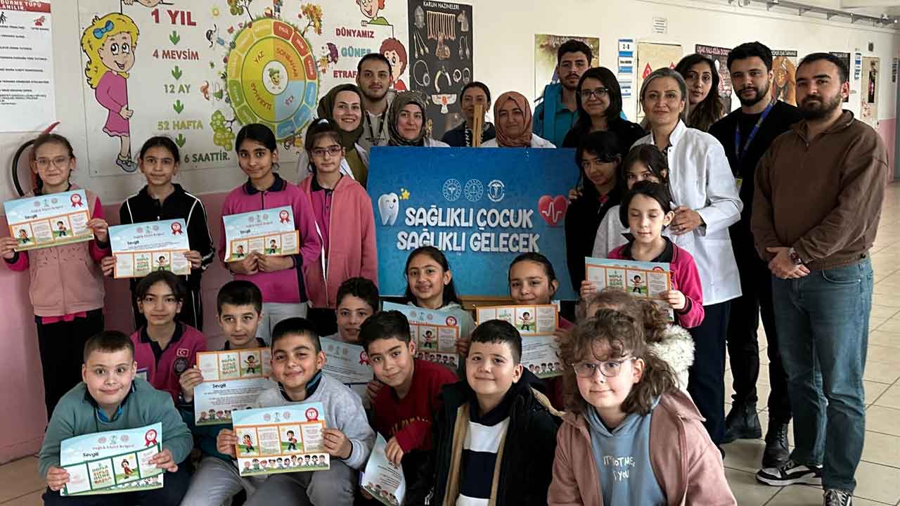 Uşaklı Minikler Sağlık Elçisi Oldu