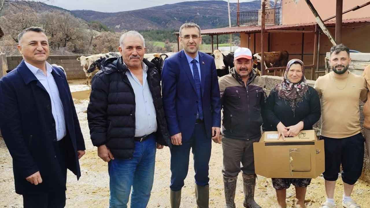 Hayvancılıkta Verimlilik İçin Uşak'ta Yerinde İnceleme