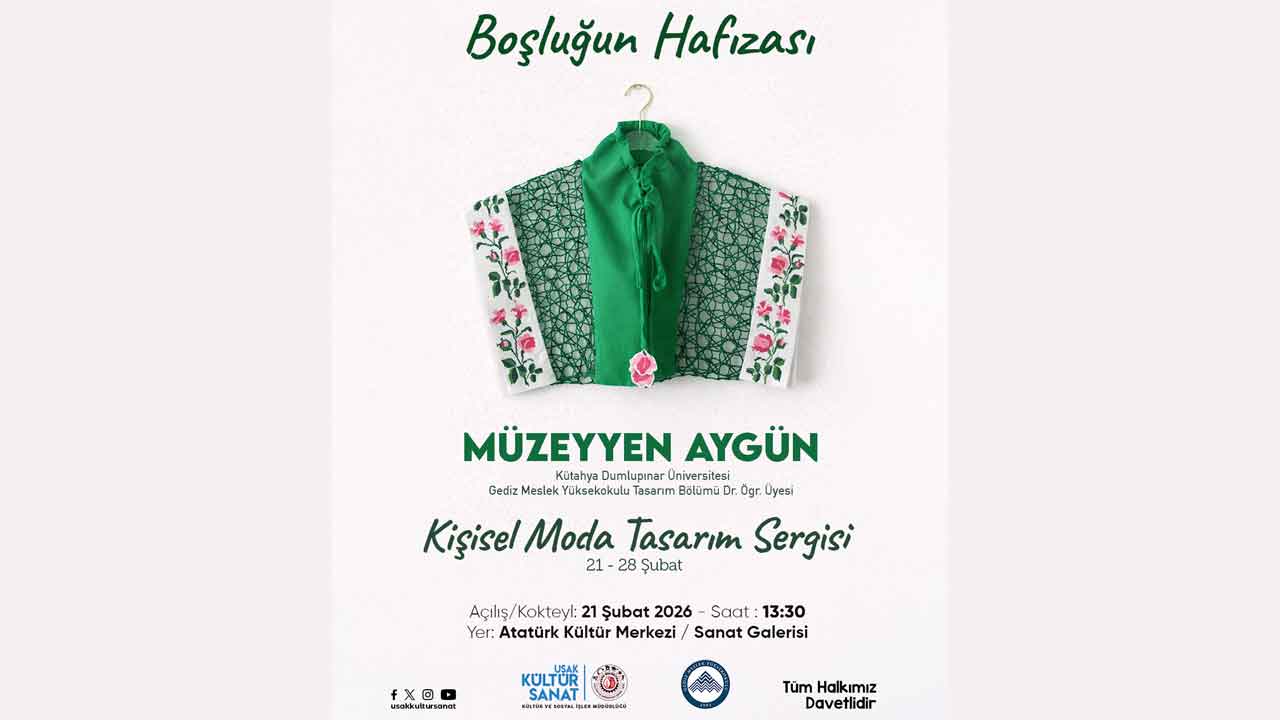 Uşak'ta geleneksel dokulardan ilham alan sergi sanatseverlerle buluşacak