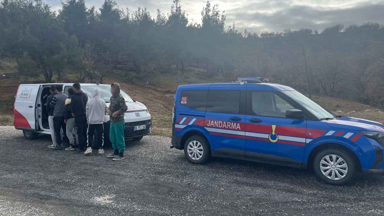 Uşak'ta jandarmadan düzensiz göç denetimleri