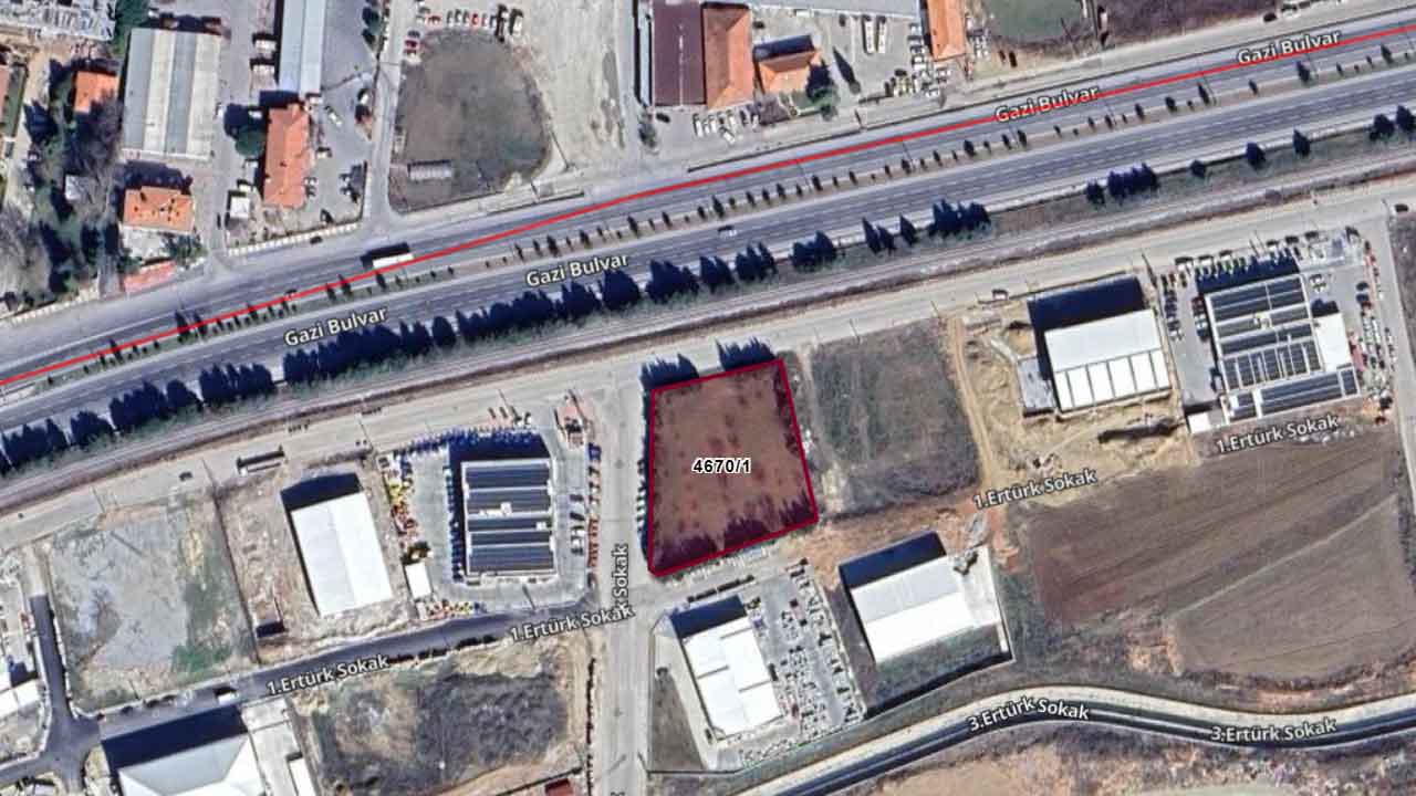 Uşak’ta 54 Milyonluk Arsa Mahkemeden Satışa Çıkıyor